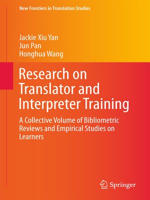 cover image of Research on Translator and Interpreter Training